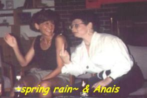 ~spring rain~ and Anais